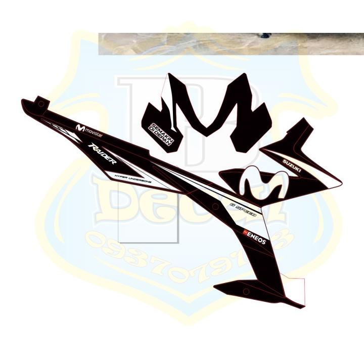 Tem rời raider satria fi movistar đen