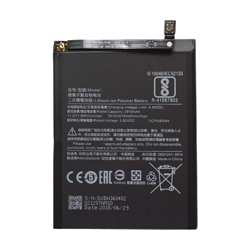 Pin dành cho Xiaomi Mi 6X Mi6X 3010mAh