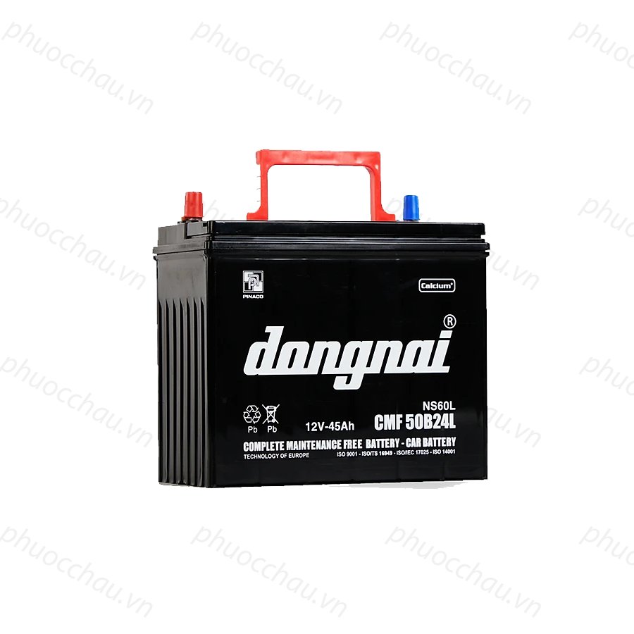 Bình Ắc Quy 12V-45Ah, Ắc Quy Dong Nai CMF 50B24L/R