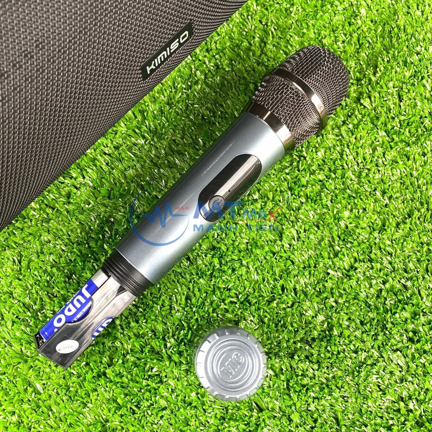 Loa Bluetooth KIMISO K302 PRO - Tích Hợp Micro Karaoke, Đa Dạng Cổng Kết Nối Tiện Lợi Pin Trâu Bluetooth 5.0 chống nước 2 bass cực căng