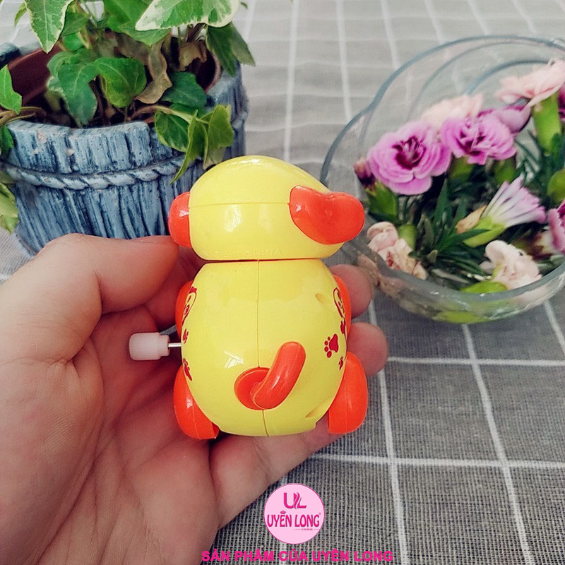 Cún Cưng Vặn Cót Mini Cho Bé, Có Lắc Đuôi Và Đầu Khi Di Chuyển, Phát Triển Nhận Biết Con Vật, Màu Sắc, Gia Công Tinh Tế.