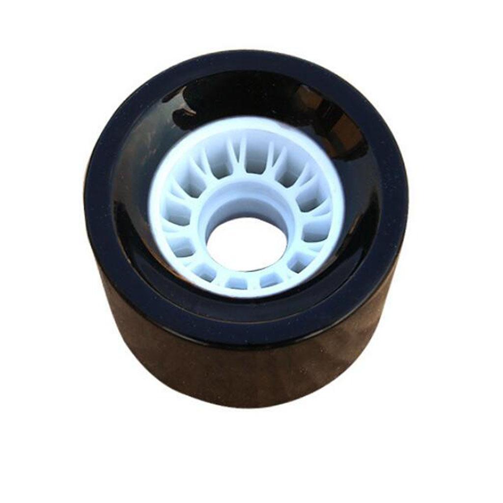 4 Pieces 70x51mm Skateboard PU Wheels Longboard Cruiser Wheels Black