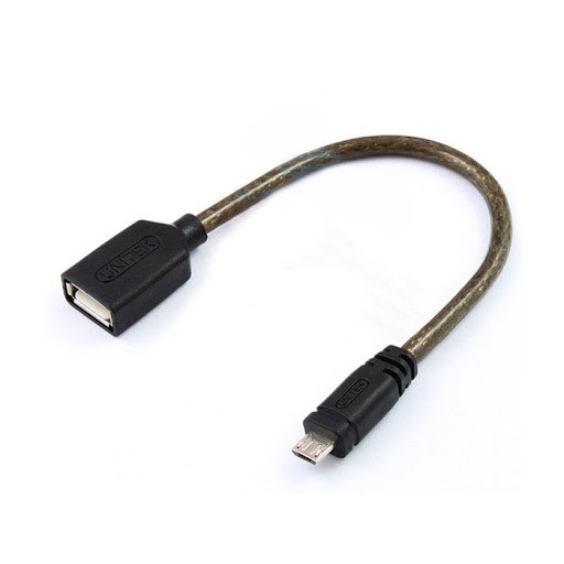 CÁP USB MICRO OTG 2.0 UNITEK YC 438 GBK 20CM hàng nhập khẩu