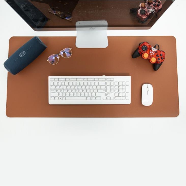 Miếng Da PU Trải Bàn Làm Việc Deskpad Lót Chuột Nhiều Màu Size Lớn, Cao Cấp, Chống Nước, Nhiều Màu Nhiều Size