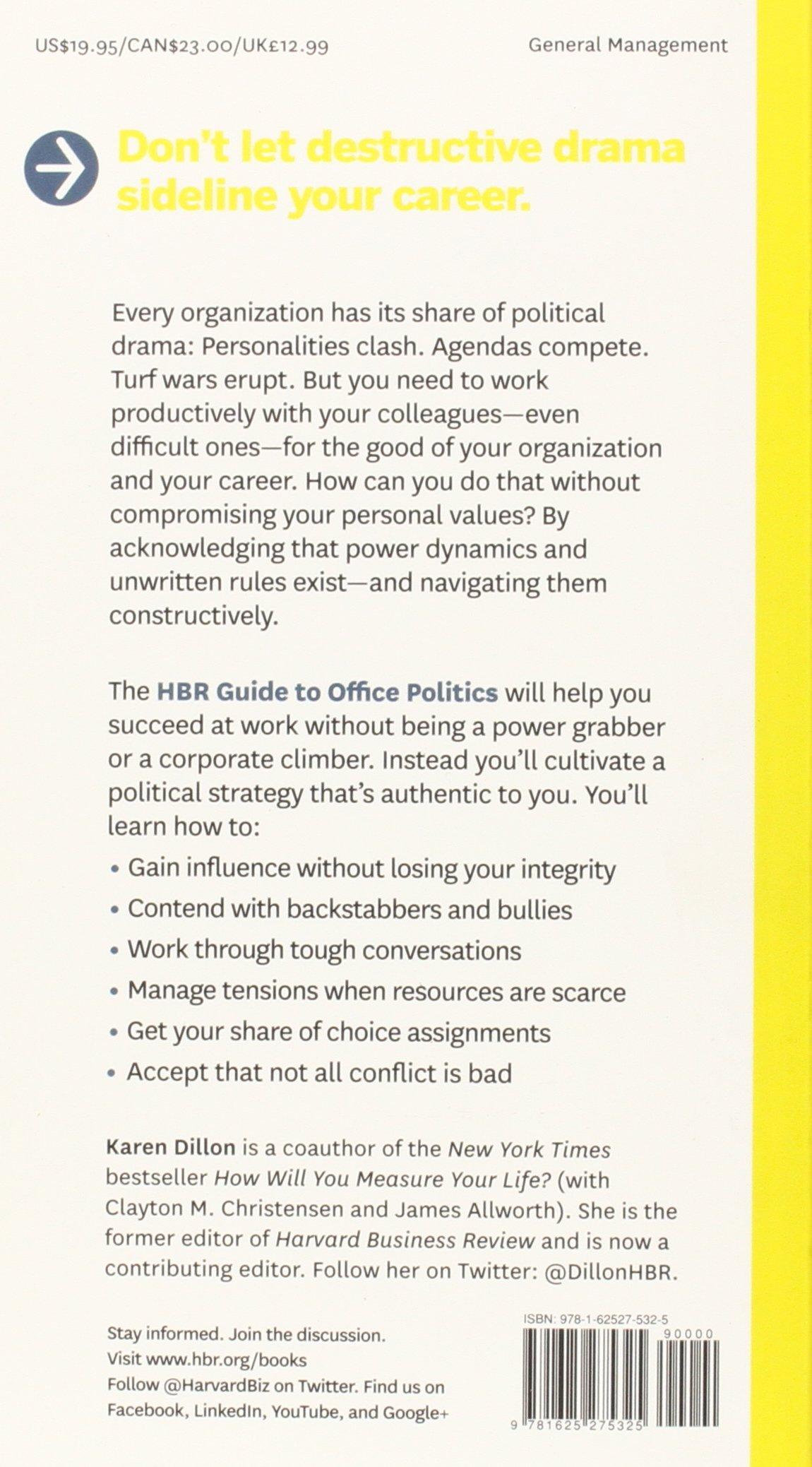 HBR Guide to Office Politics (HBR Guide Series)