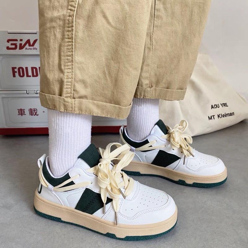 Giày thể thao nữ đế màu thời trang