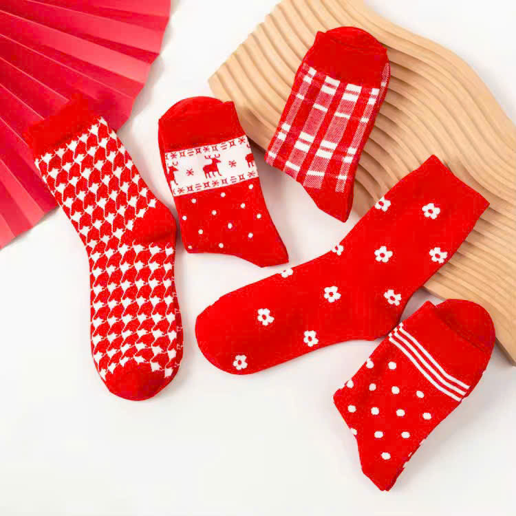 TẤT VỚ ĐỎ NỮ SIÊU XINH DỄ THƯƠNG