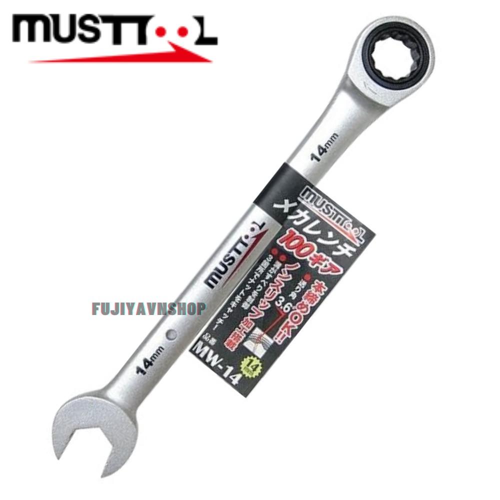 Cờ lê vòng miệng tự động đảo chiều Musttool MW-14 12324