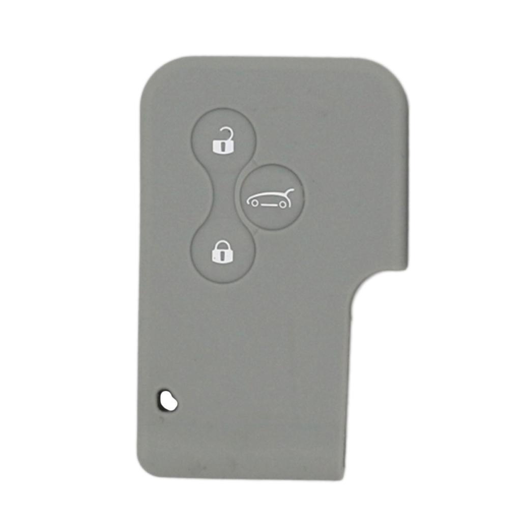 Car Smart Key Fob 3 Button Silicone Protector Cover Case For