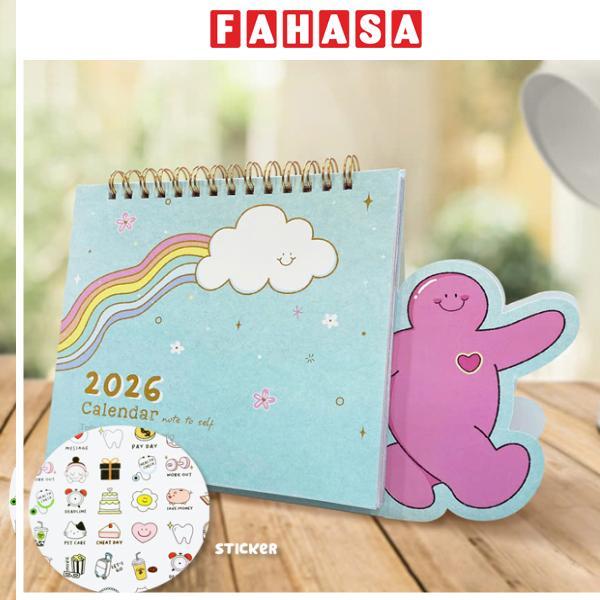 Lịch Bàn Teen 2026 - Calendar Create To Self - Size M+ - Linh Lan