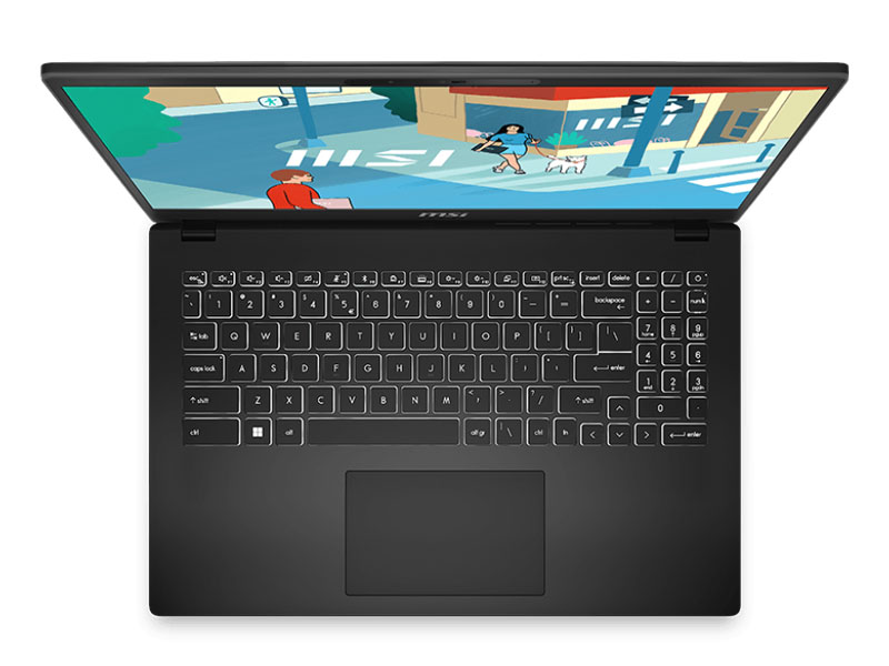 LAPTOP MSI MODERN 15 H C13M-216VN ( I7-13700H/16GB DDR4/SSD 1TB PCIE/VGA ONBOARD/15.6 FHD IPS/WIN11) - HÀNG CHÍNH HÃNG