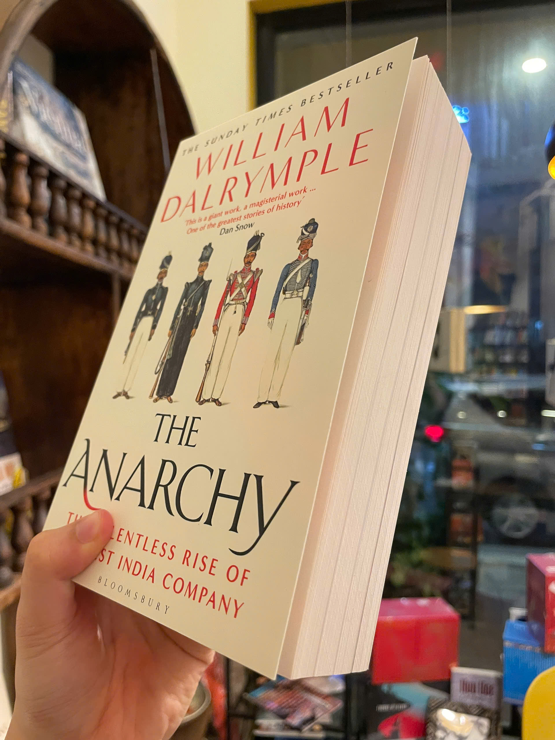 Sách - The Anarchy: The Relentless Rise of the East India Company by William Dalrymple | History