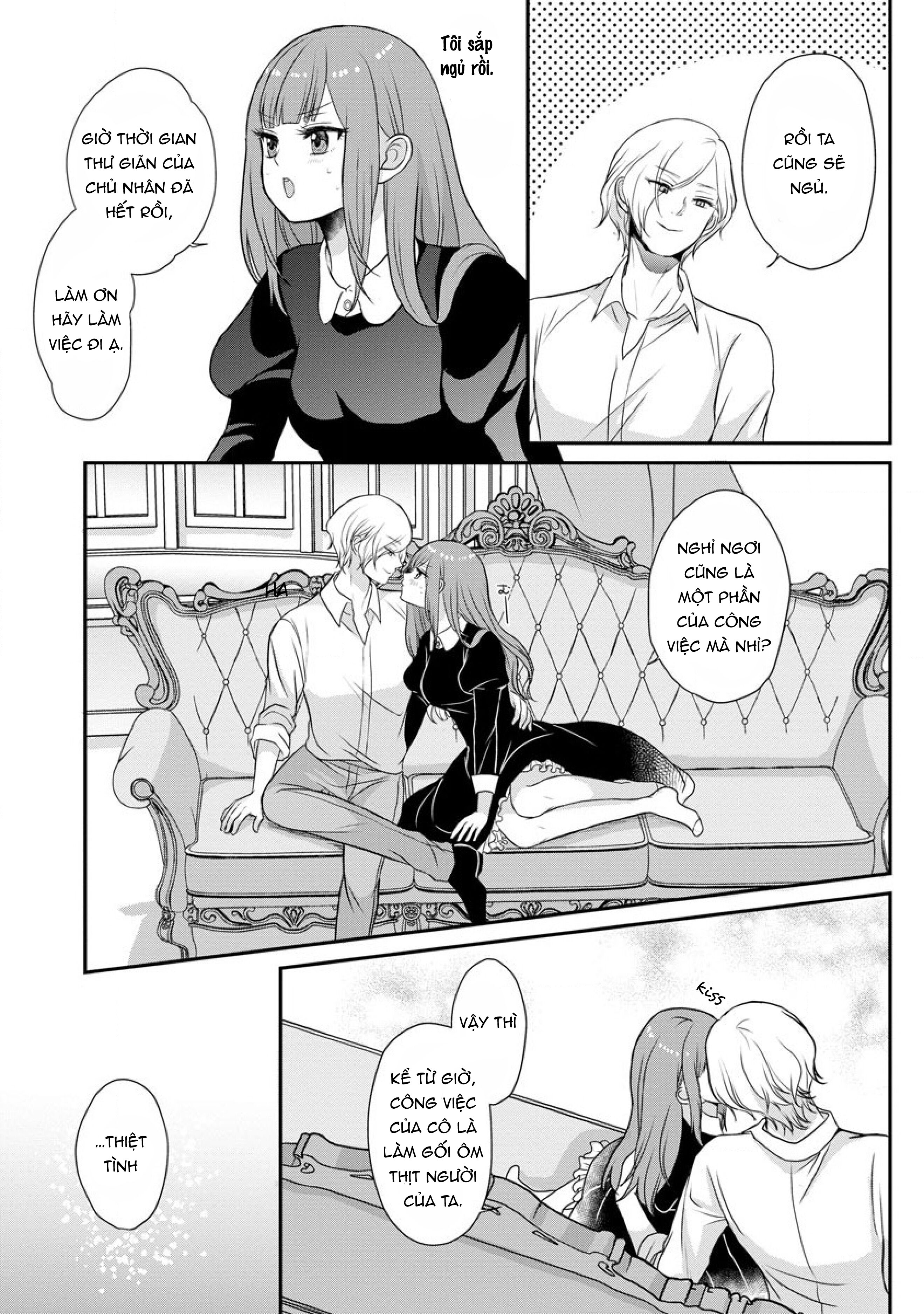 cô hầu dễ thương cùng chàng quý tộc điển trai chapter 2.3 4