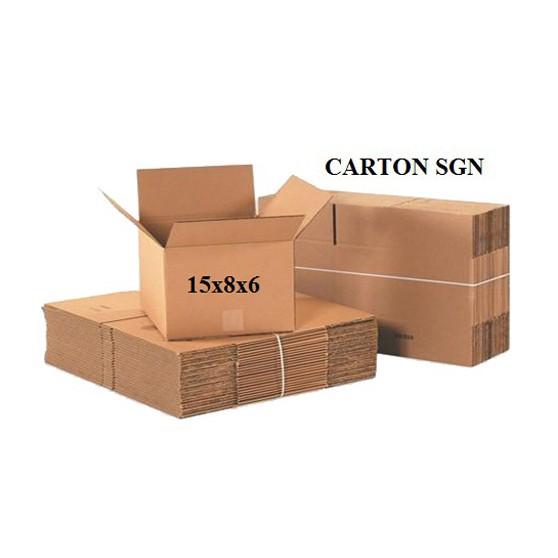 Bộ 10 Thùng Carton 15x8x6 Cm