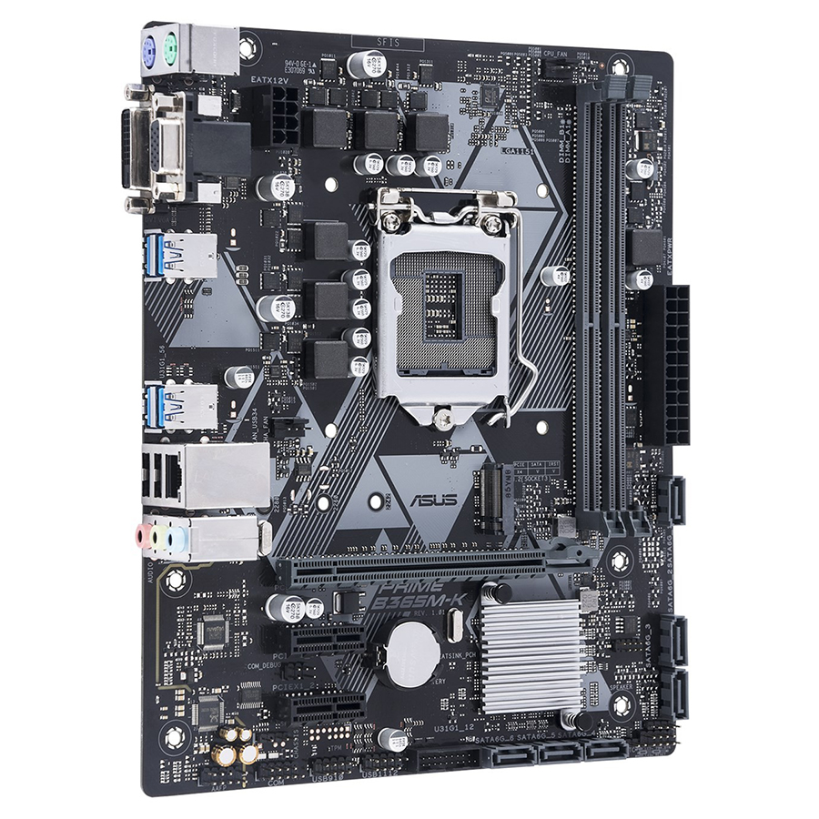 Bo Mạch Chủ Mainboard Asus B365M-K Prime - Hàng Chính Hãng