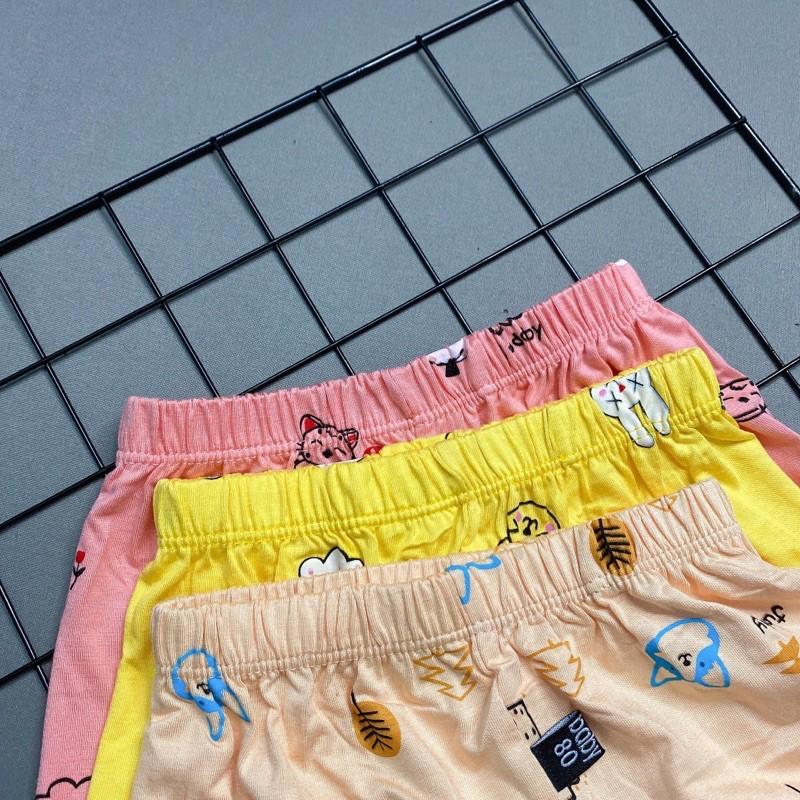 BỘ CỘC TAY SIZE ĐẠI THUN LẠNH HOẠ TIẾT NHÀ- CỪU CHO BÉ TỪ 19 -26kí