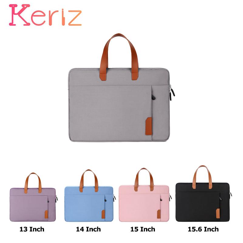 Thời Trang Nữ Túi Xách Tay Túi Laptop Tập Tin Túi Cho MacBook Air Pro 13 14 15 15.6 Inch Huawei Pro Xiaomi Tay máy Tính Xách Tay Ốp Lưng