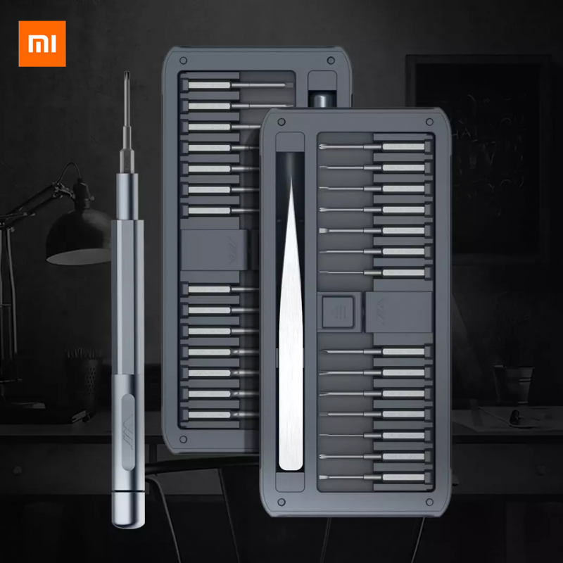 Bộ tuốc nơ vít Xiaomi Mijia Youpin JM-GNT30 dài 45mm S2 bit Thiết kế khóa từ mạnh mẽ, công nghệ đẩy được cấp bằng sáng chế