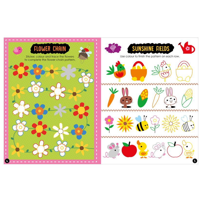 Sách tương tác sticker – Đi tìm quy luật chung - Patterns (Sticker activity book)