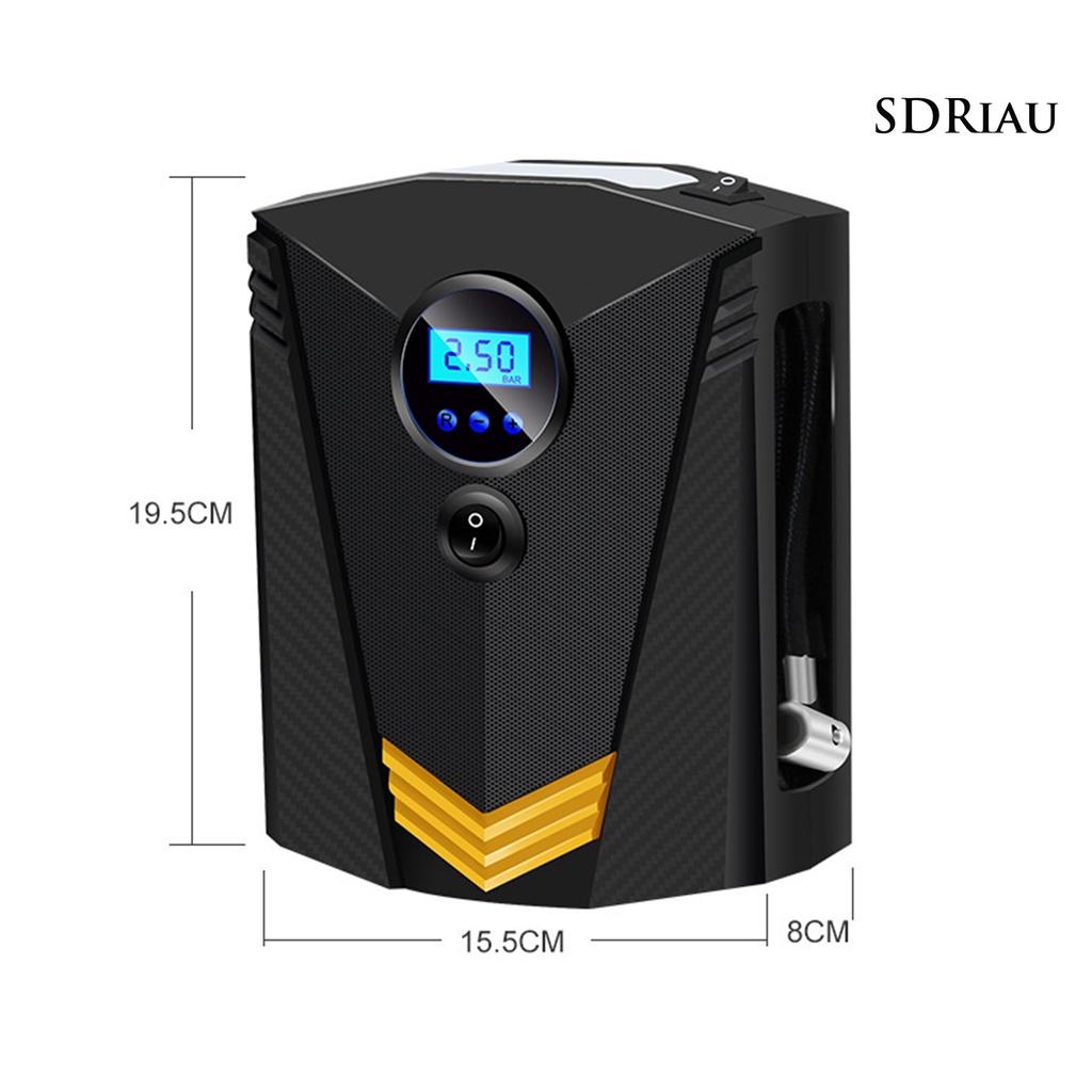 Máy Bơm Lốp Xe Hơi Kỹ Thuật Số 12v