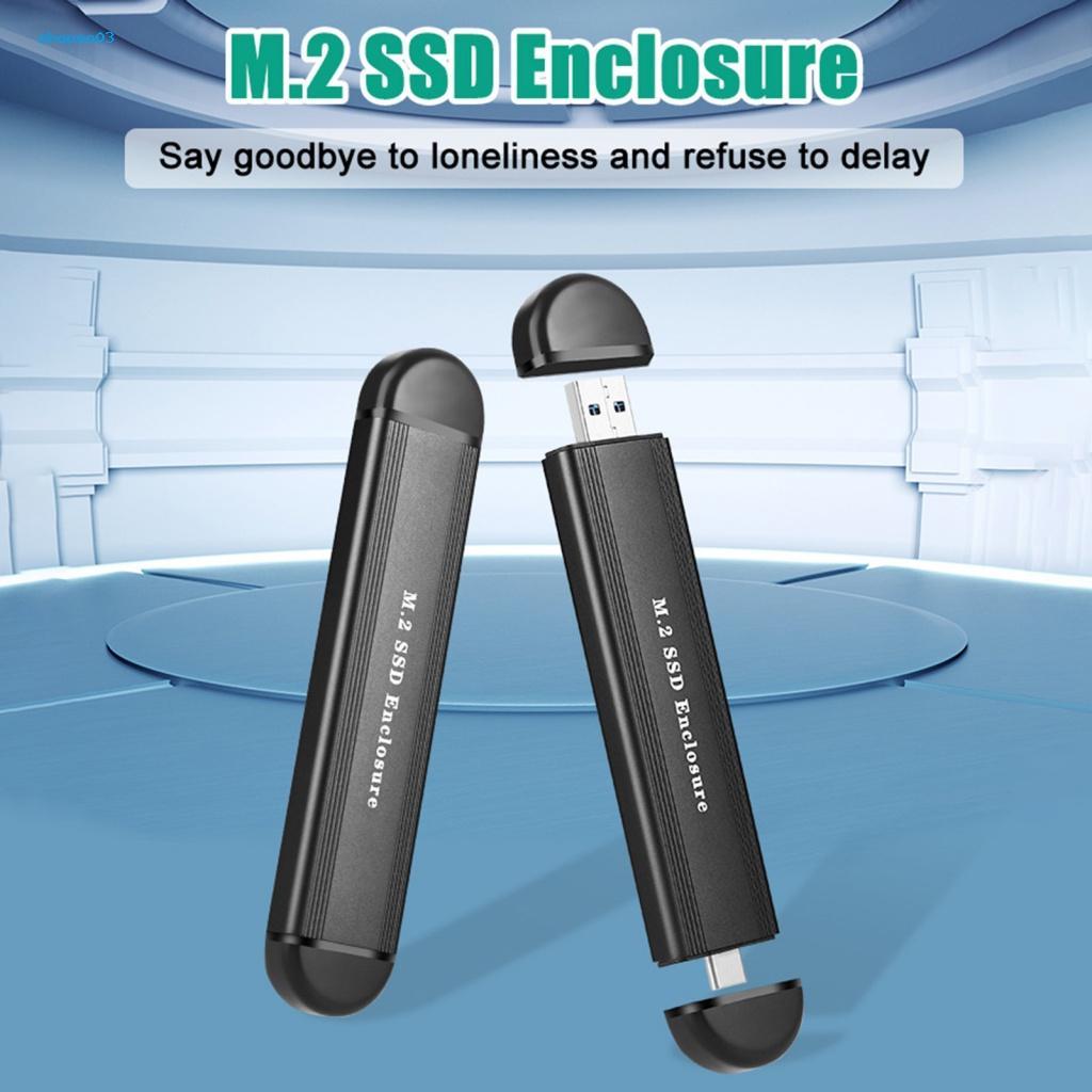 Hộp Đựng Ổ Cứng SSD M.2 NVMe / SATA Type-C / USB3.1 Tốc Độ Cao