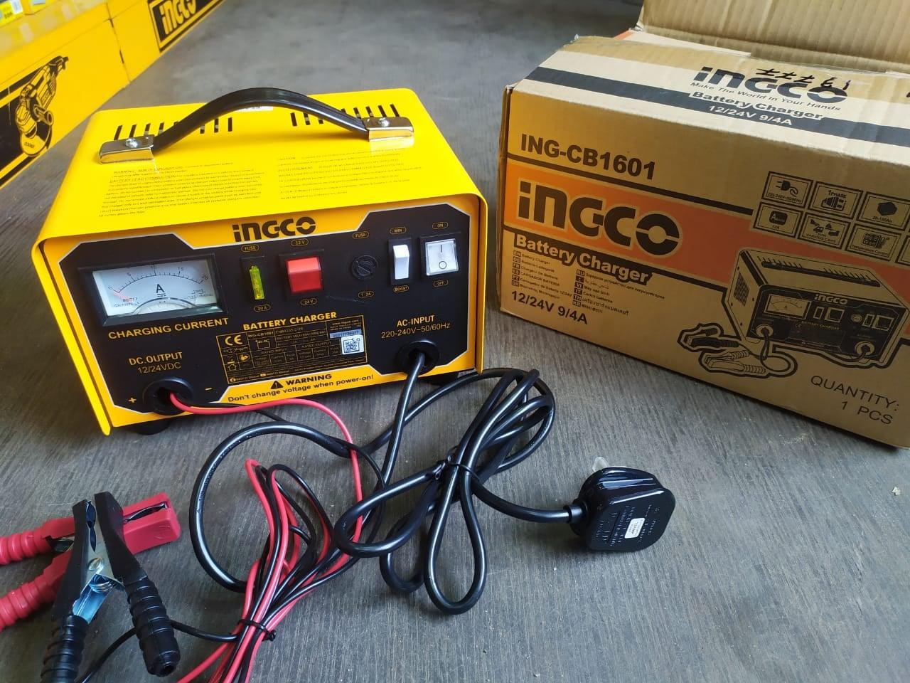 MÁY SẠC BÌNH ĐIỆN ẮC QUI INGCO ING-CB1601- HÀNG CHÍNH HÃNG