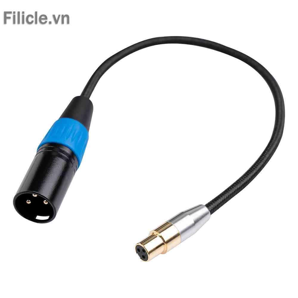 Cáp KếT NốI Âm Thanh XLR Sang Mini XLR Cho MáY ẢNh Canon