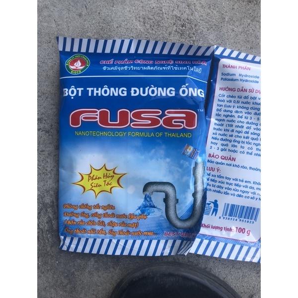 Bơm thông tăc bồn cầu + 1gói thông tắc + 1gói men bể phốt