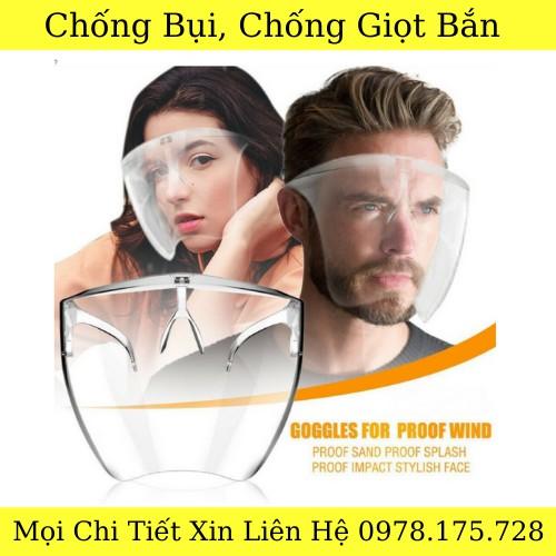 Combo 10 Kính Chống Bụi Đi Đường, Kính Bảo Hộ Chống Giọt Bắn