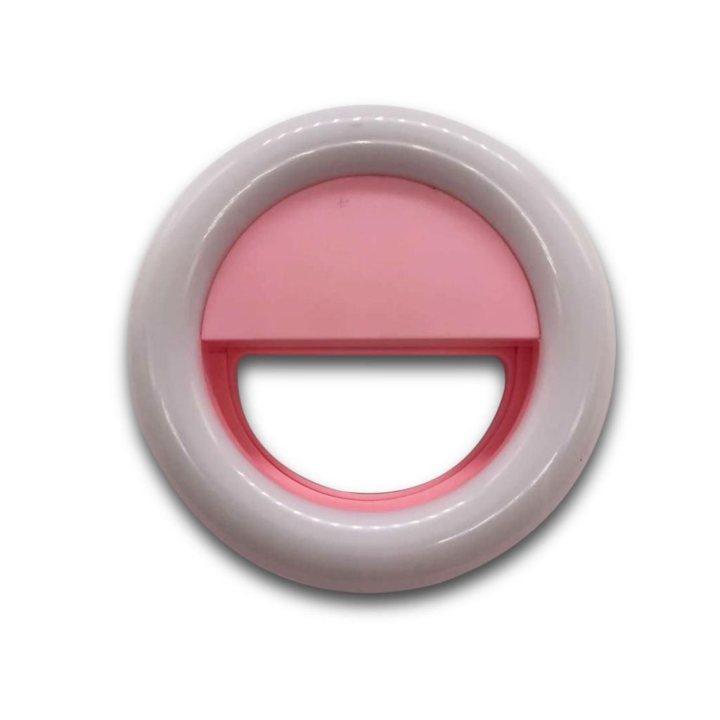 LED Ring Flash Fill Light Clip Camera For iPhone & Android Phone