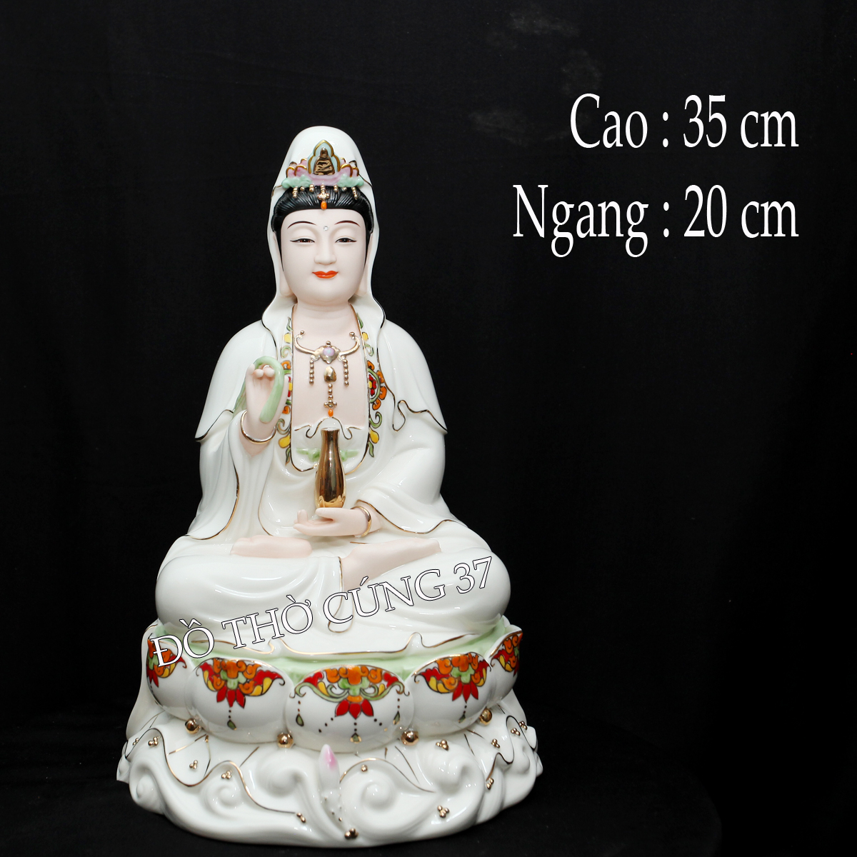 TƯỢNG QUAN ÂM MEN SỨ CAO CẤP