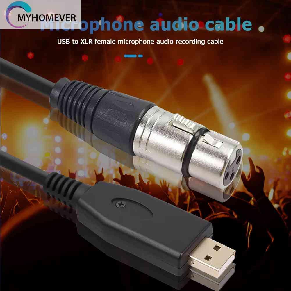 Cáp ChuyểN ĐổI USB Microphone Sang XLR 3-Pin