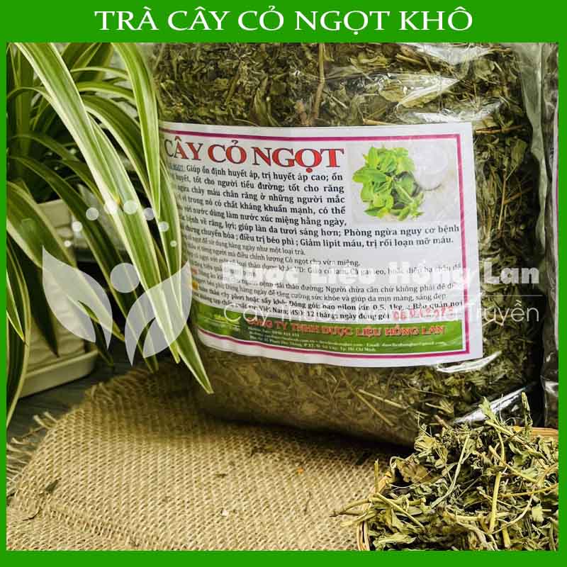 1kg Cây Cỏ Ngọt khô sạch (lá + cành)