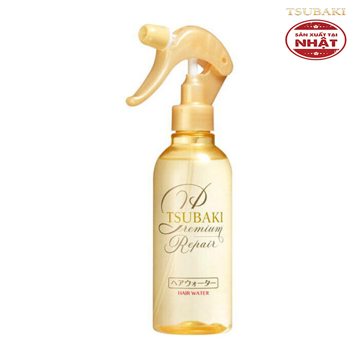 Xịt Dưỡng Tóc Phục Hồi Hư Tổn Ngăn Rụng Tsubaki Premium Repair Hair Water Nhật 220ml