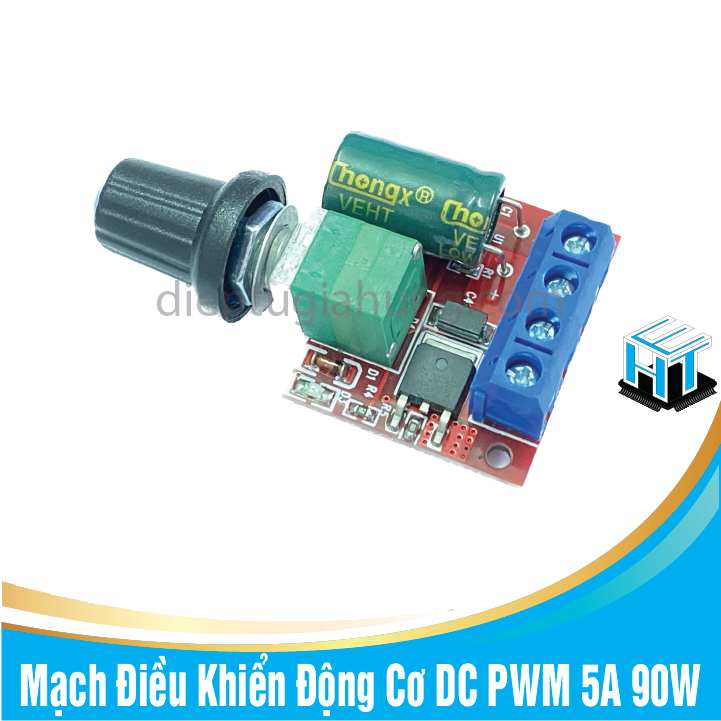 1 Cái Mạch Điều Khiển Động Cơ DC PWM 5A 90W