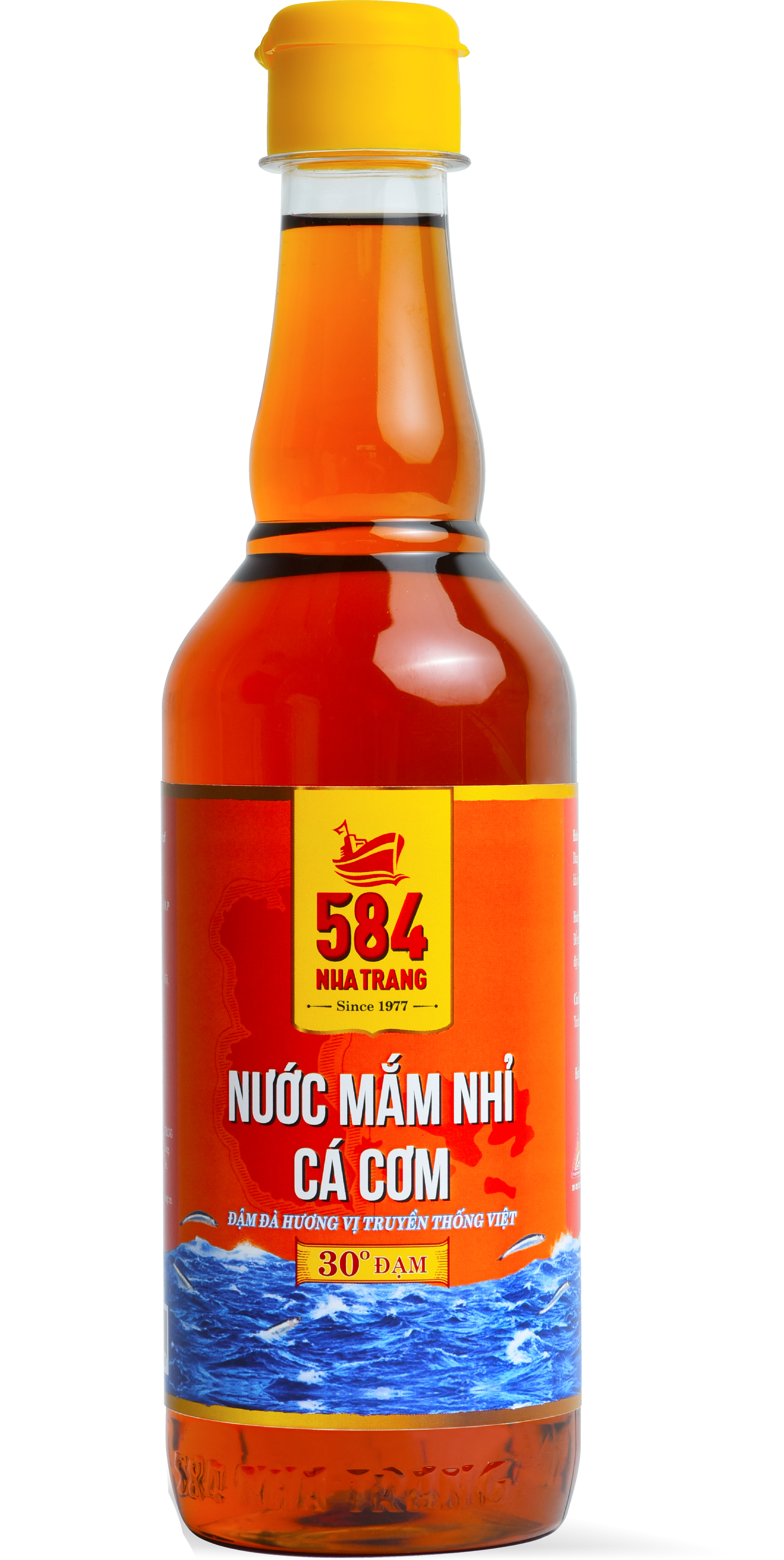 Nước mắm Nhỉ Cá Cơm 30 độ đạm - 584 Nha Trang - Chai PET 500ml, Date luôn mới nhất