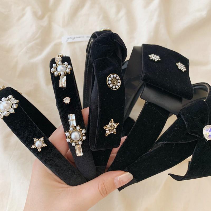 Bờm Retro nhung Hàn Quốc_LeAu BT21