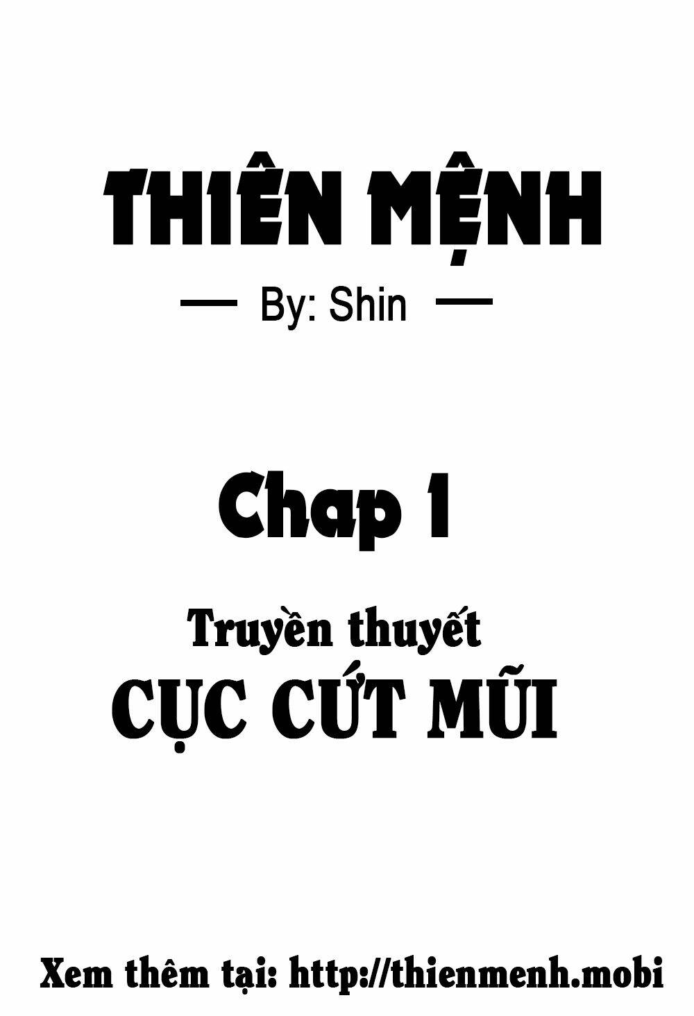thiên mệnh chapter 1 1