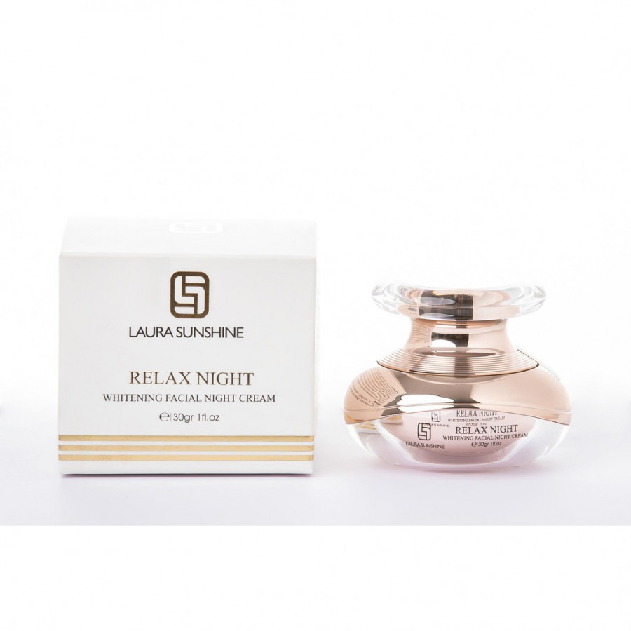 Kem Dưỡng Trắng Da Ban Đêm, Ngăn Ngừa Lão Hóa Laura Sunshine Relax Night