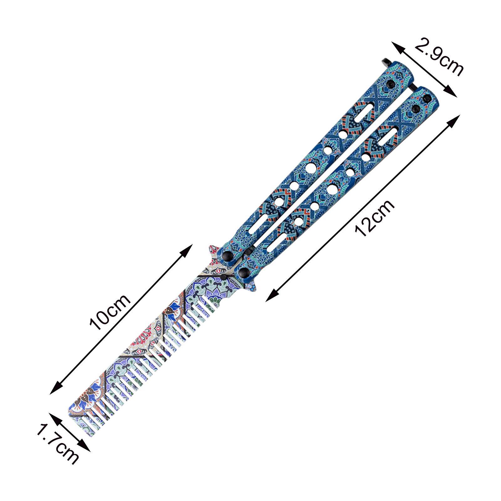Practice Butterfly Comb Trainer Training Comb for Hiking Home