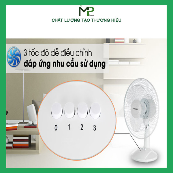 Quạt Bàn Comfee CF-TF3008MB 36W - Hàng Chính Hãng