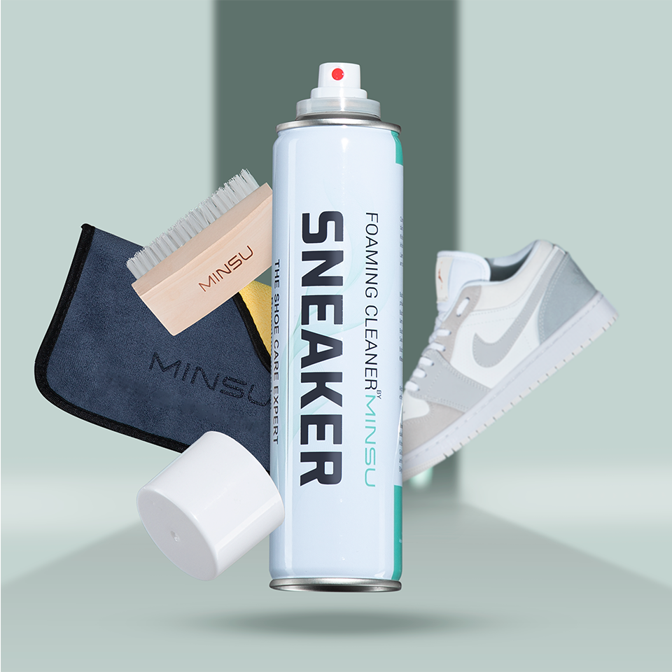 Chai Xịt Vệ Sinh Giày Sneaker NANO Bọt Tuyết M5955 Giặt Khô Siêu Tốc Bảo Vệ Giày Khỏi Bị Ố Vàng, Mục, Phai Màu