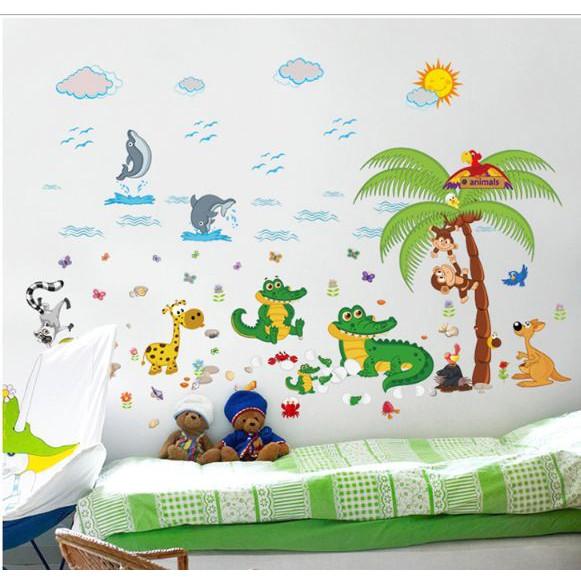 DECAL DÁN TƯỜNG KHU VƯỜN NHỎ