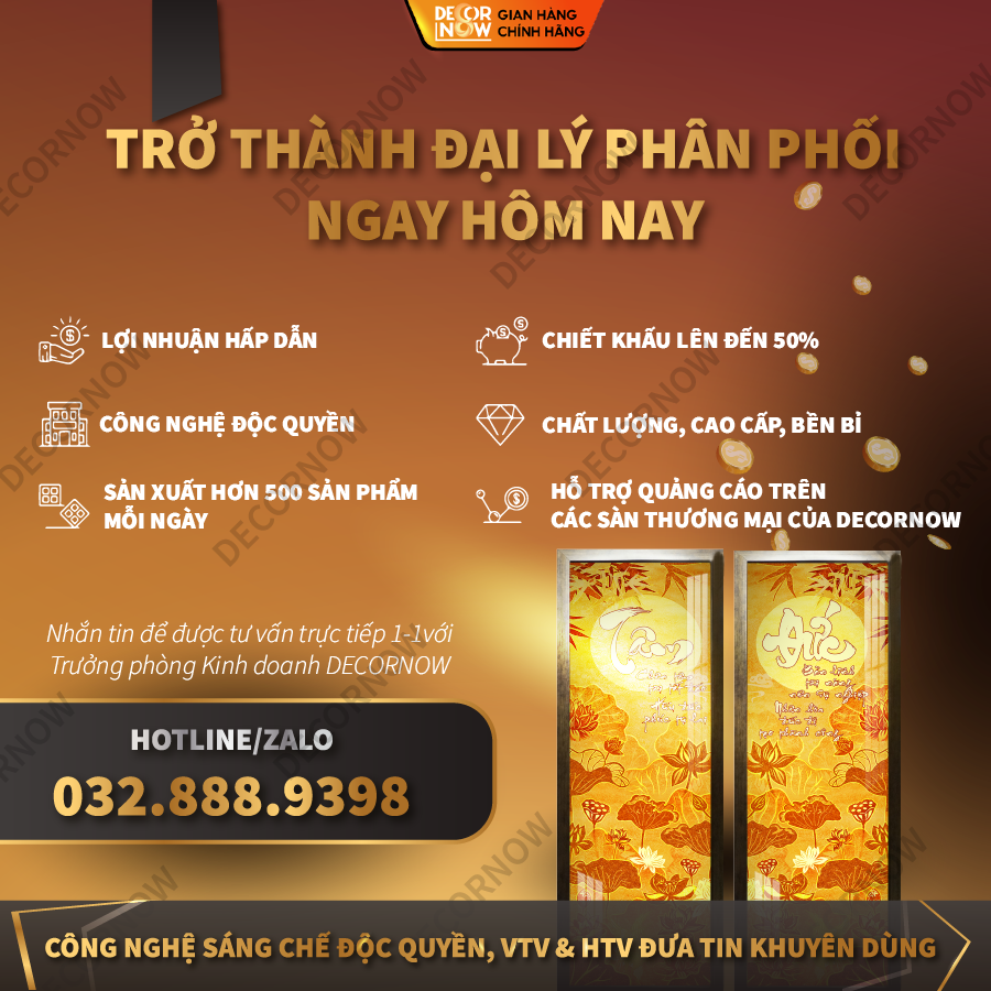Đèn Hào Quang Phật In Tranh Trúc Chỉ ĐỐI DECORNOW, Trang Trí Ban Thờ Cho Tượng Phật, Hào Quang Trúc Chỉ DCN-30
