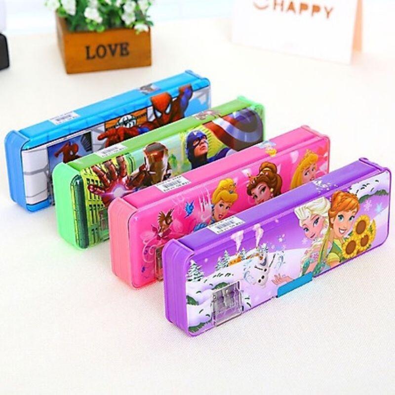 Hộp bút nhựa nhiều hình dễ thương