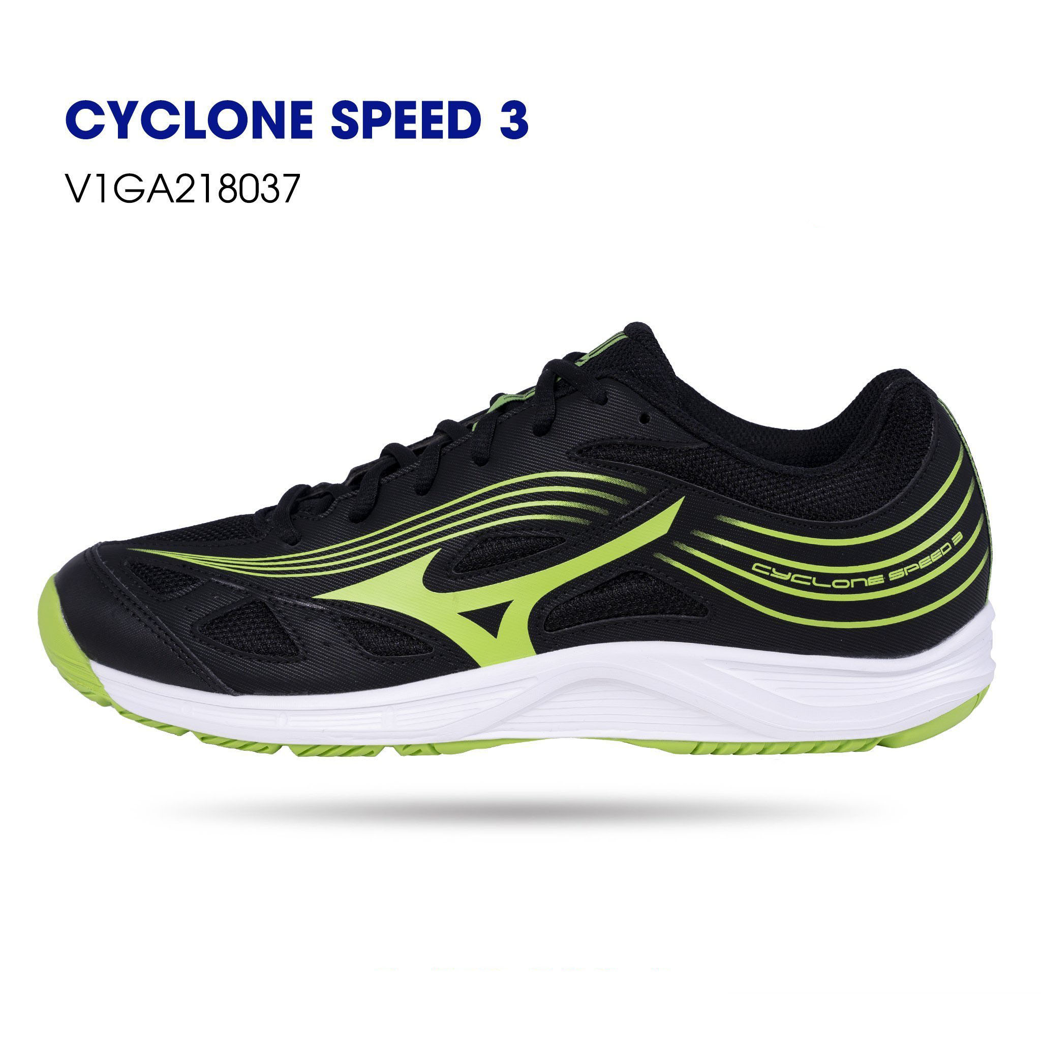 Giày thể thao cầu lông Mizuno chính hãng Cyclone Speed 3 dành cho nam-tặng tất thể thao bendu