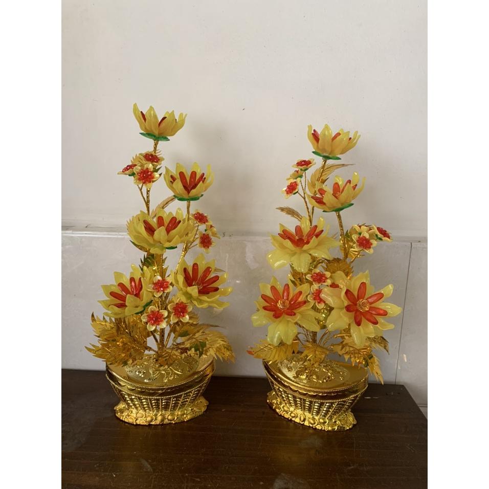 Chậu để bàn thờ cao 45cm ngang 20cm