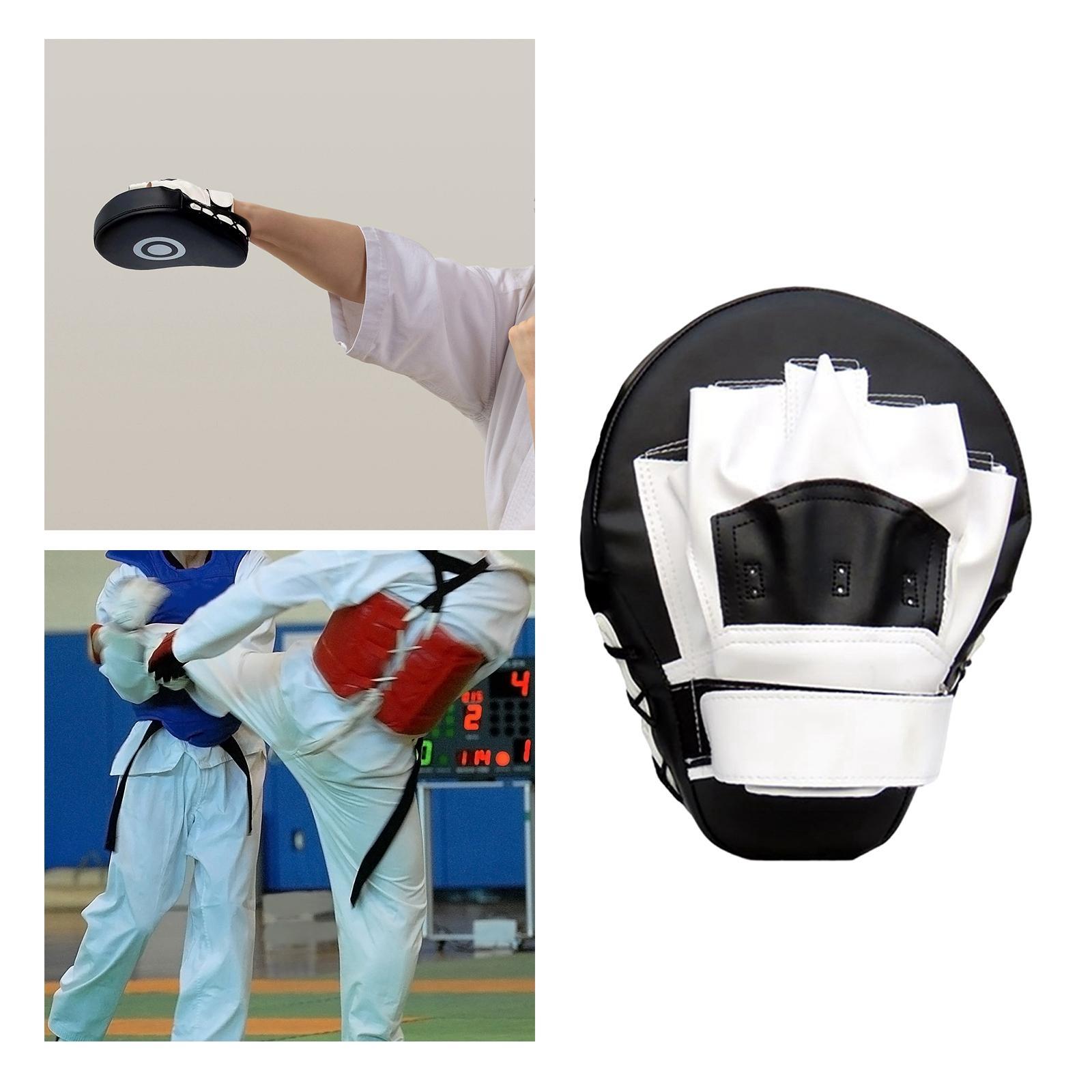Curved MMA Boxing Punching   Target Kickboxing PU Leather