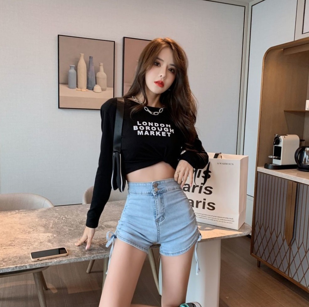 Quần da nữ, quân nữ da nữ rút dây hông màu đen cao cấp size S M L SKUQ-20A