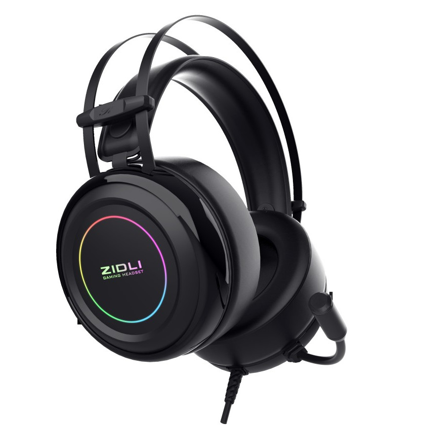 Tai nghe Gaming ZIDLI ZH-7RB Black _ Hàng chính hãng